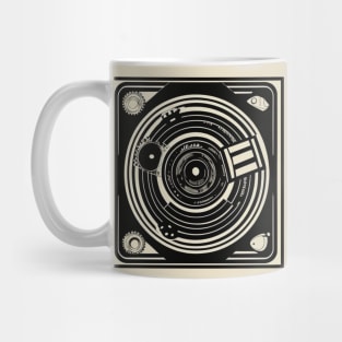 Vinyl Record Turntable Mug